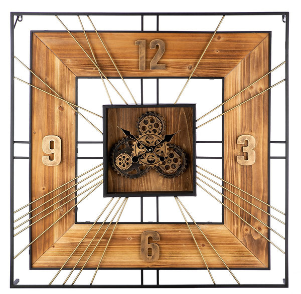Metal wall clock Aruba A harmonious interplay of style and functionality