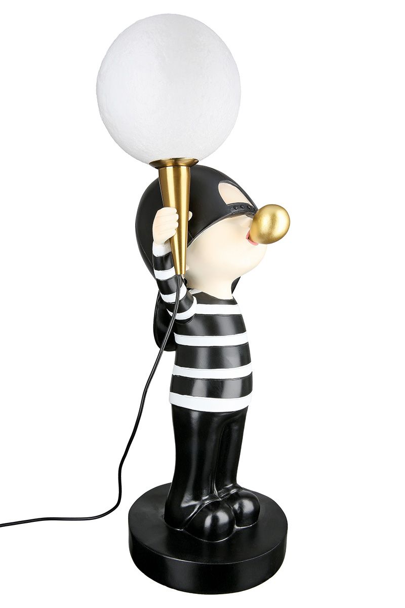 LED Leuchte Figur Junge Bubblegum - Modernes Kunstharz Design