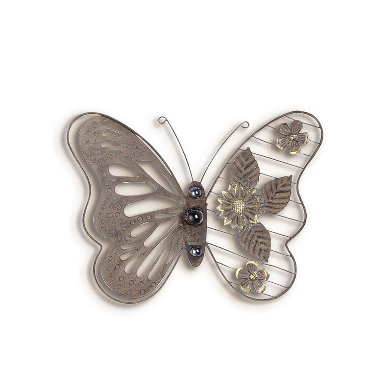 Set of 2 wall decorations Butterfly - Elegant butterfly accents for your home