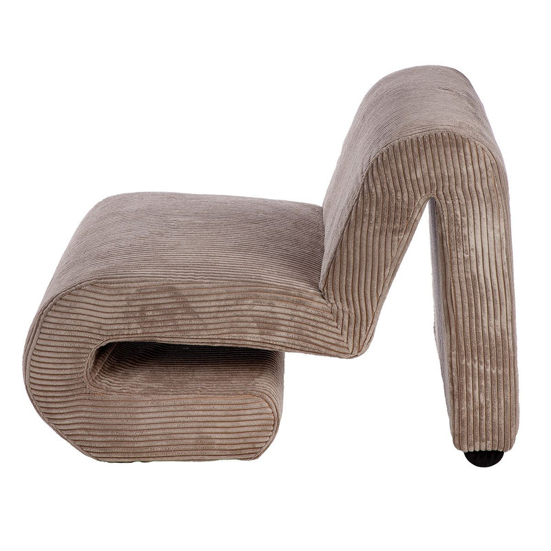 Sessel Poltrona Cord Beige