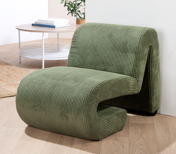 Fauteuil Poltrona Koord Groen