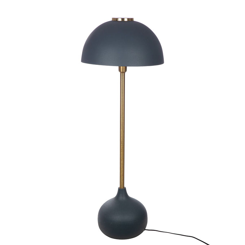 Kyra floor lamp made of iron in midnight blue 113 cm height