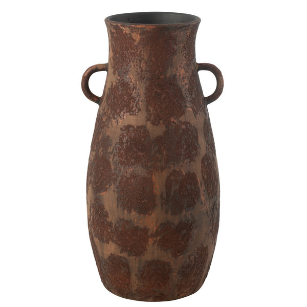 Vase Amphore Terra Braun/Rost Large 70x36 cm