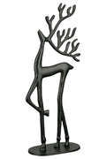 Aluminum reindeer "Nordy" - A timeless statement for the festive season Height 52cm