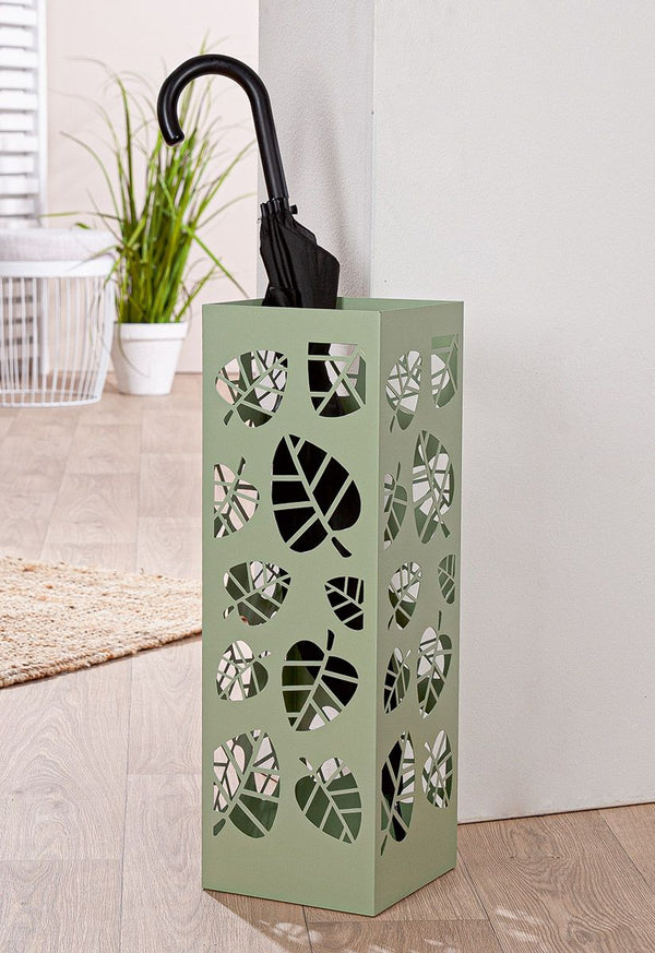 Umbrella stand leaf dance light green