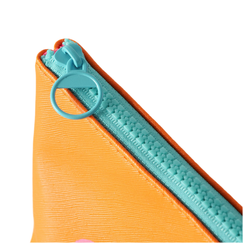 Kosmetiktasche Glam Orange – Trendiges Accessoire für Beauty & Reise