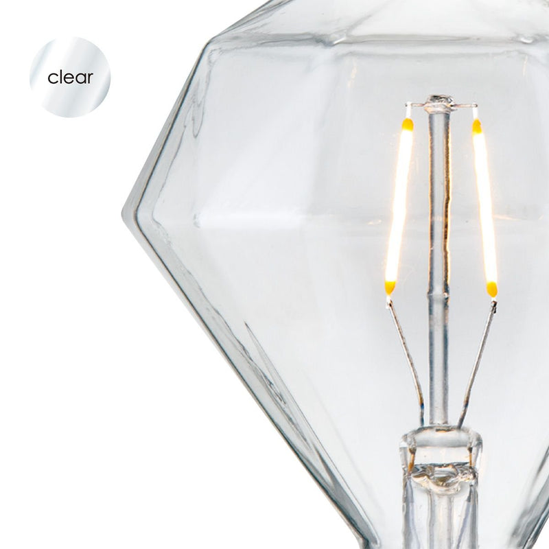Home Sweet Home dimmbare LED Diamond Deco E27 D95 4W 350Lm 3000K Klar