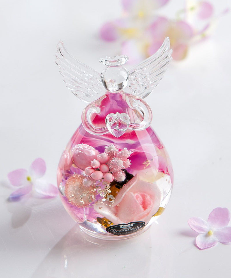 Glasengel „Pink Love“ - Romantische Dekoration für Ihr Zuhause 6er Set
