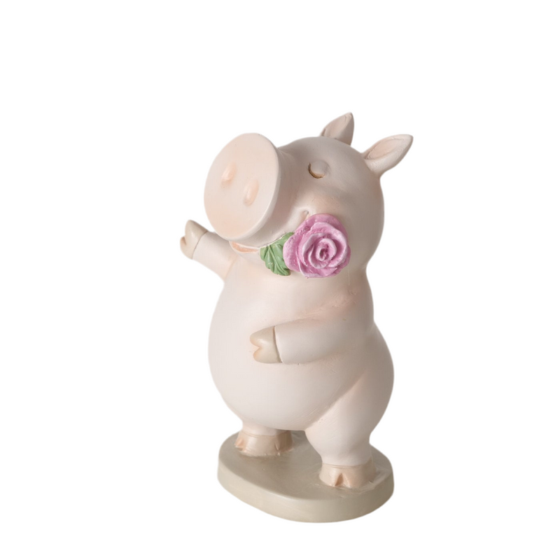 Dekofiguren Set Piggie – 2er-Set niedlicher Schweinchenfiguren