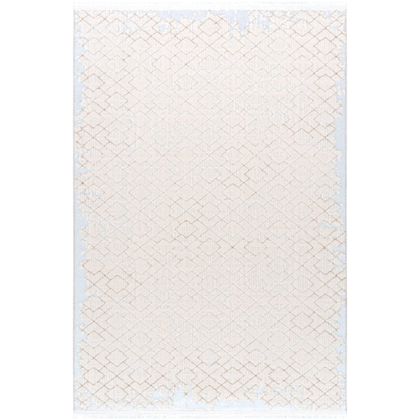 Sehrazat Premium Diamond 7800 Collection Beige - Moderner Designer Teppich mit 3D-Effekt