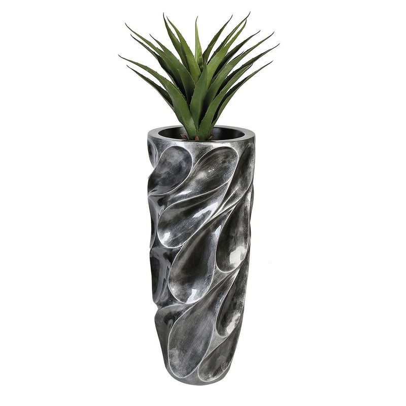 Designer planter 'Drop' in XXL - modern plant pot for indoor and outdoor use