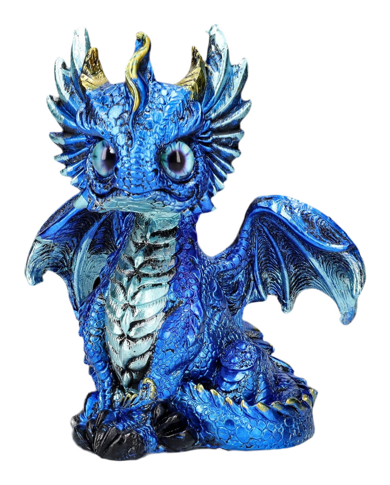 3er-Set Deko Drachen – Mystische Drachenfiguren in edler Optik