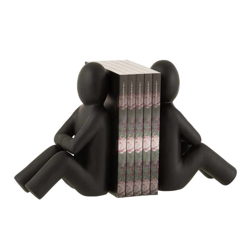 Set of bookends P'tit Maurice in black