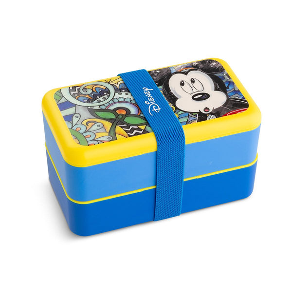 Set van 3 Disney lunchboxen 'Mickey' - voedselveilig, praktisch en stijlvol