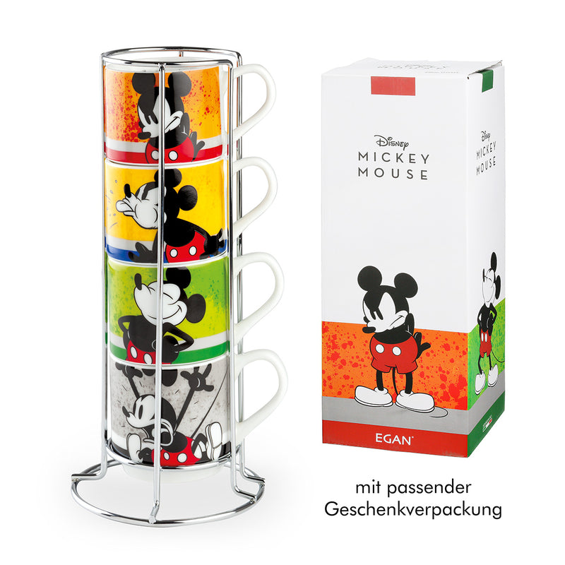 Disney espresso stapelbekers 'Mickey I am' - kleurrijk en praktisch 