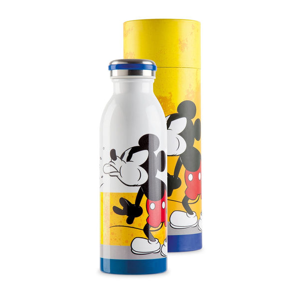 Set van 2 Disney thermosflessen 'Mickey I am' - roestvrij staal, 500 ml, exclusieve nieuwigheid in geschenkverpakking
