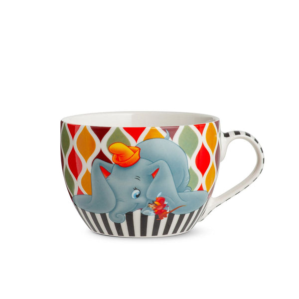 Set van 3 Disney cappuccino kopjes 'Dumbo' - porselein in geschenkverpakking