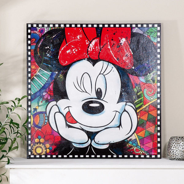 Pop Art Wandbild Disney Minnie - 70x70 cm