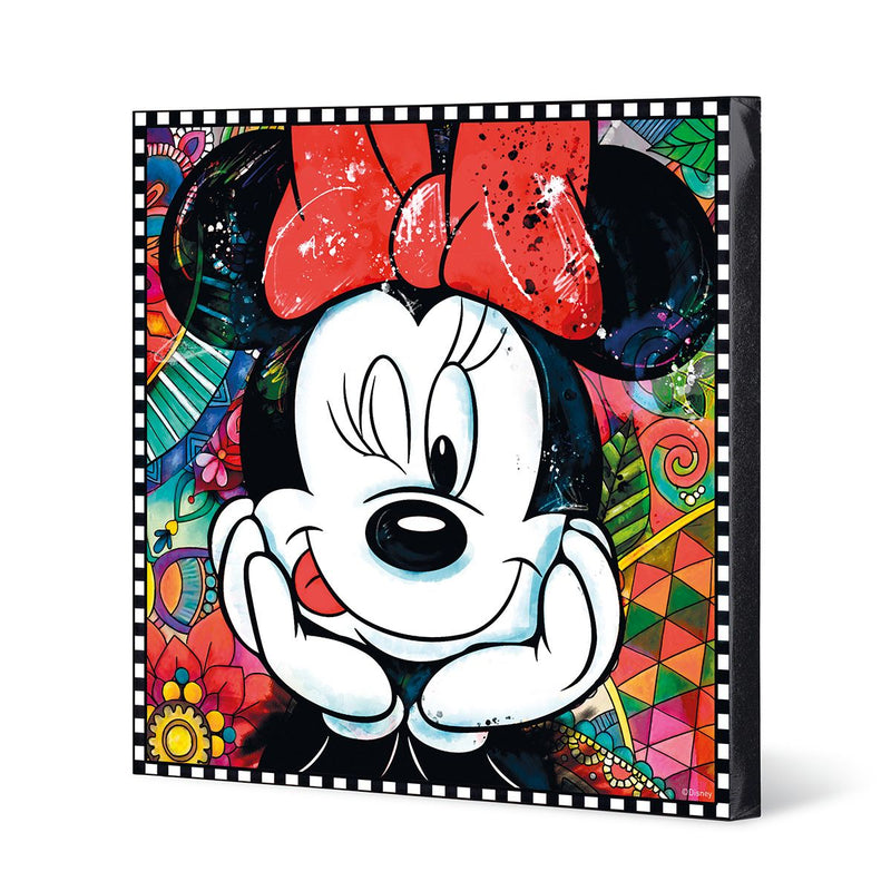 Pop Art mural Disney Minnie - 70x70 cm