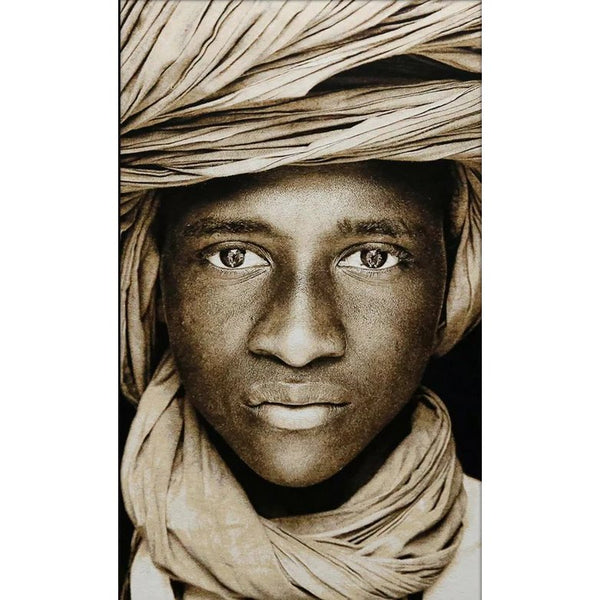 Gobelin-Wandteppich 75/125 Tuareg Boy Mali WH1708 Gestreckt