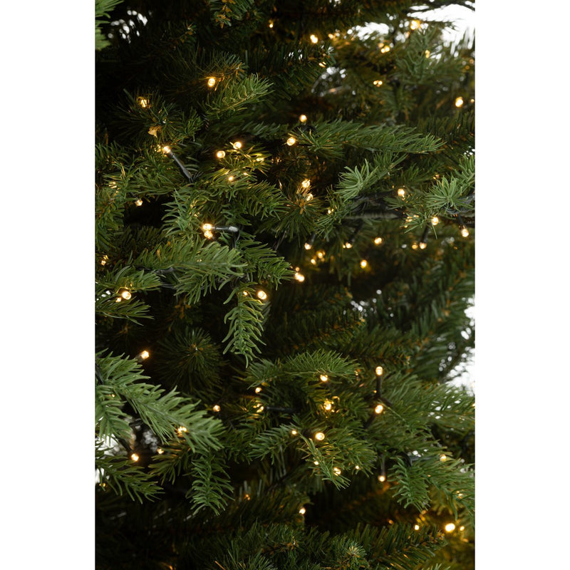 Künstlicher Weihnachtsbaum 210 cm mit 3000 LED Lichtern – Grün, Plastik