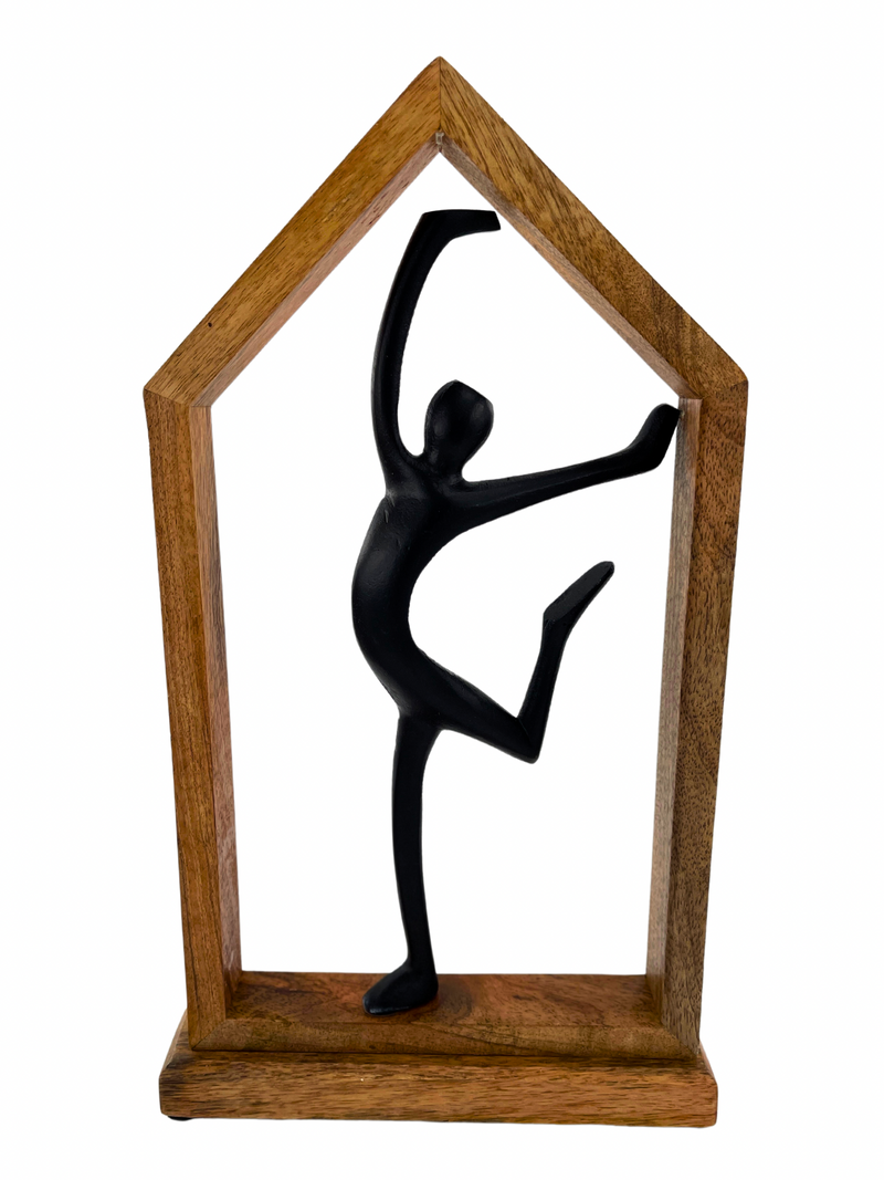 Home Dance – Elegant figure in frame height 39.5cm