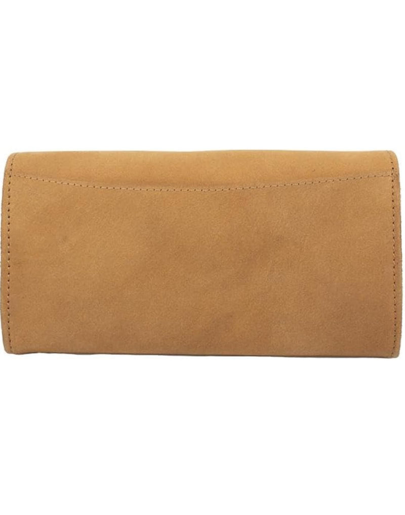 Professional waiter's wallet made of Hunter leather in light brown and black