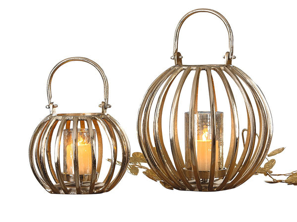 Aluminium lantaarn 'Barra' - elegante verlichting voor stijlvolle avonden