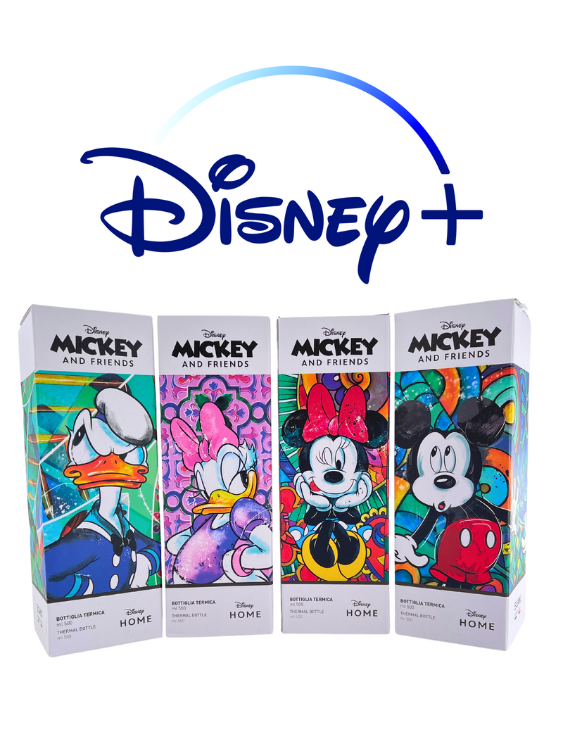 Disney thermos bottle Donald Duck - 500 ml, stainless steel in gift packaging 