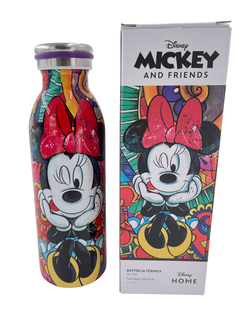 Disney thermal bottle Minnie - 500 ml, stainless steel in gift packaging 