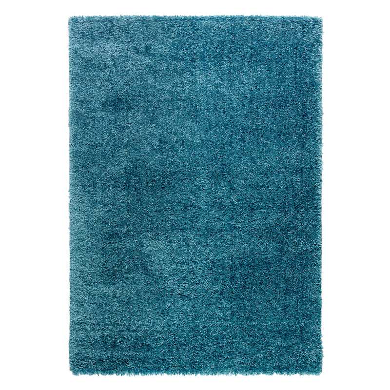 Sehrazat MODERN ETHNO COLLECTION – Deluxe Shaggy Carpet Ethno 1800 Turkuaz