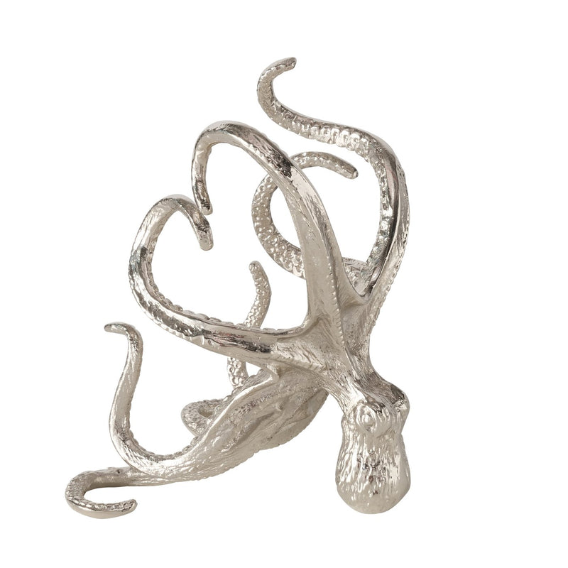 Flaschenhalter Octopus aus Aluminium