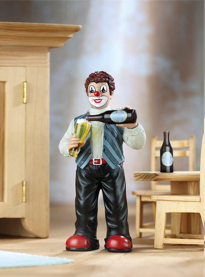 Clownpakket "Heart Greetings" - handgeschilderd verzamelfiguur van Gilde handwerk