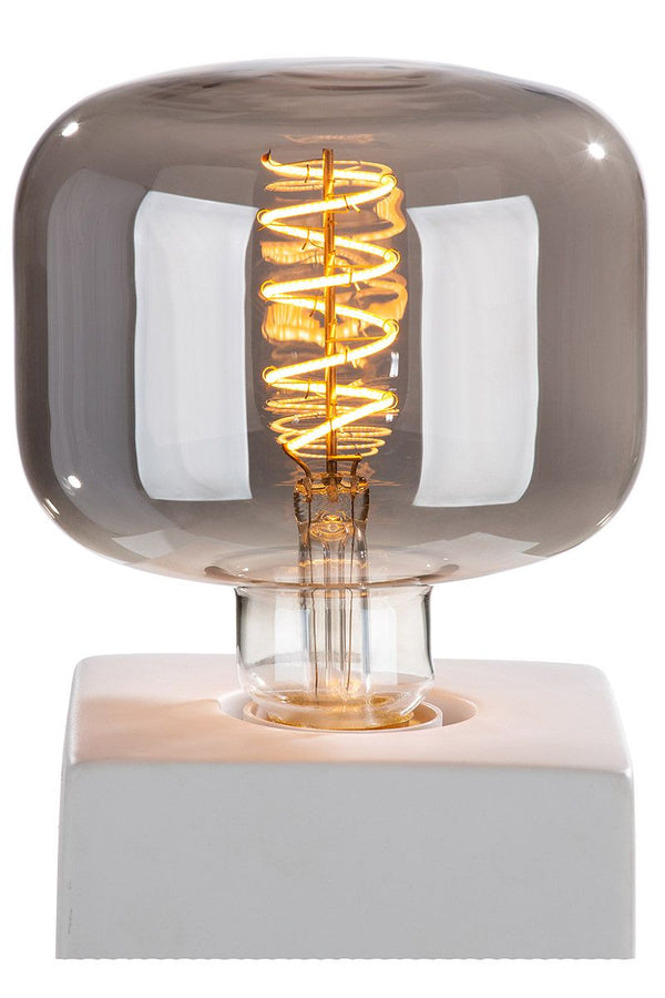 Elegante Rauchglas LED-Glühbirne 20cm