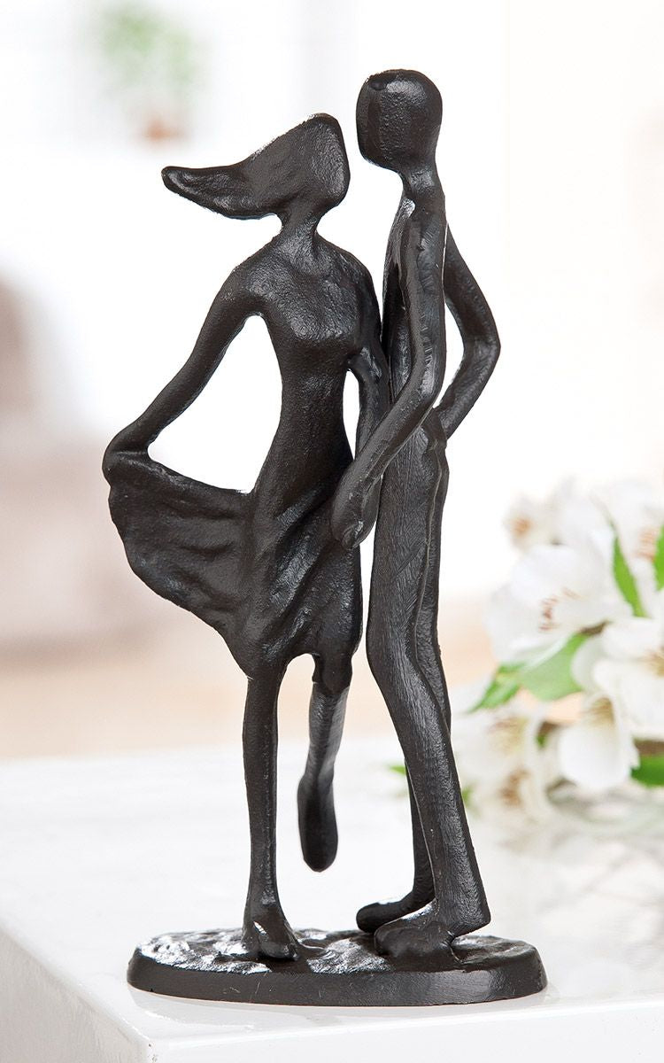 Love Dance Couple Sculpture made of iron