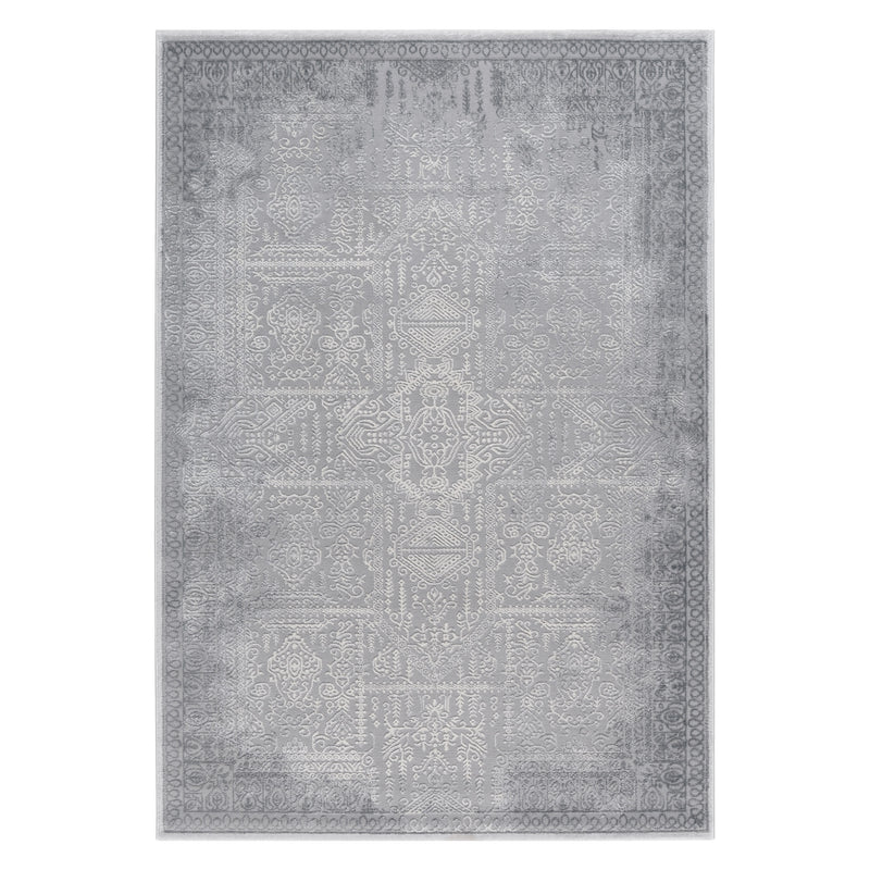 Sehrazat Amatis 6640 Gray - Elegant designer carpet with 3D effect in gray