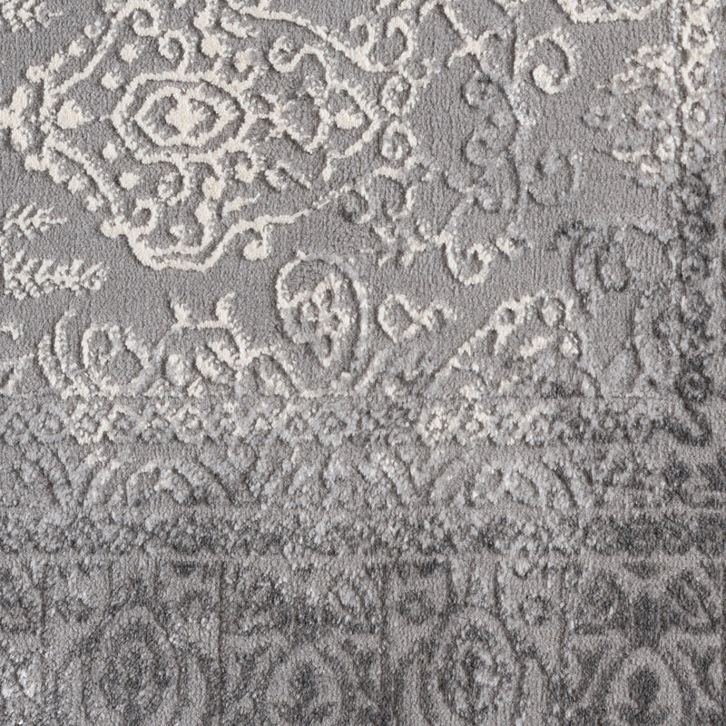 Sehrazat Amatis 6640 Gray - Elegant designer carpet with 3D effect in gray