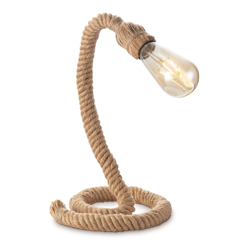 Home Sweet Home Ländliche Tischlampe Pier Rope – 20/20/35 cm