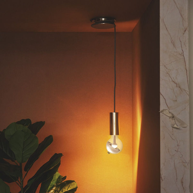 Home Sweet Home LED-Lampe Kugel silber G80 E27 3W 220Lm 2700K