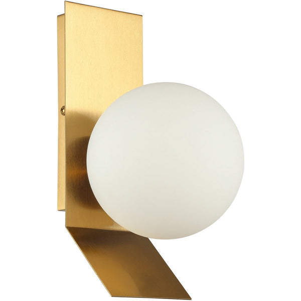 Julia wandlamp wit goud