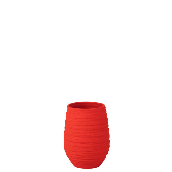 Vase Fiesta Keramik Rot