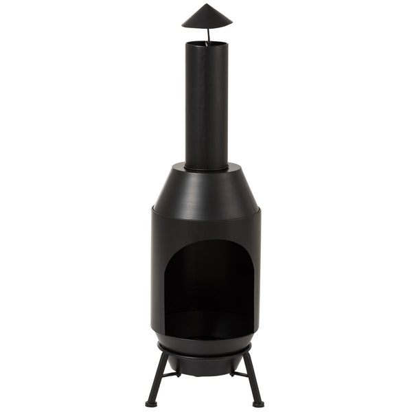 Fire oven – wood stove – metal – black