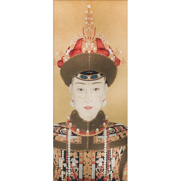 Gobelin-Wandteppich 60/145 Oriental Female WH0278 auf einer Keilrahmenstange gespannt