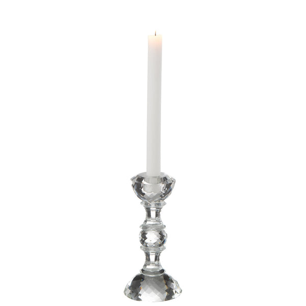 J-Line Candlestick Marie Crystal Transparent Small