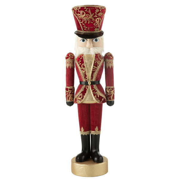 XXL Nussknacker Figur Rot Gold – 148 cm