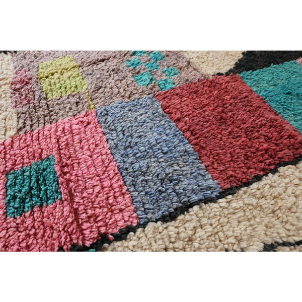 Colorful Boujaad Berber carpet 195 x 320 cm