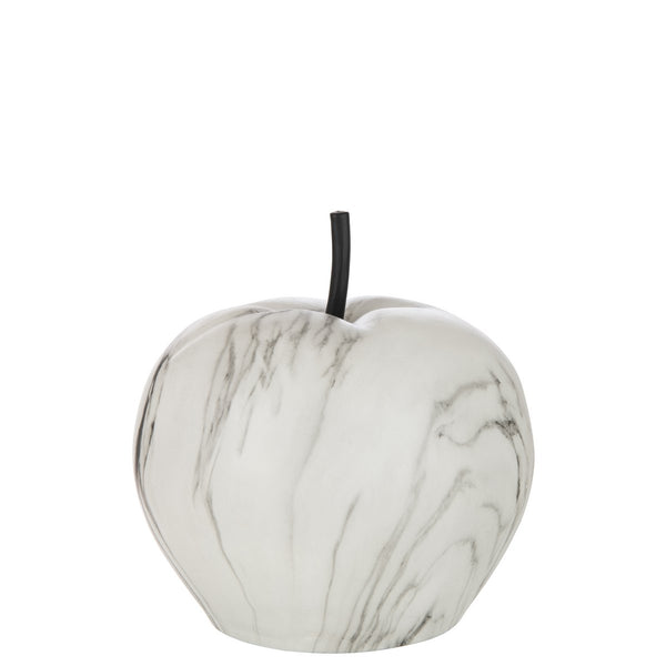 Decorative apple "Marble" – stylish elegance for your home