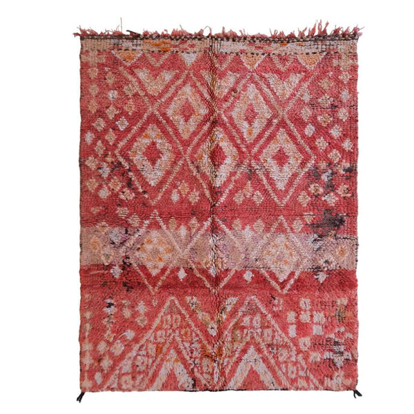 Moroccan Berber carpet made of pure wool, 120 x 160 cm