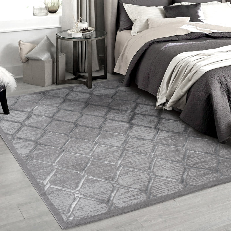 Sehrazat LARA COLLECTION - Serie 700 Grey Ein Designer Teppich der Extraklasse