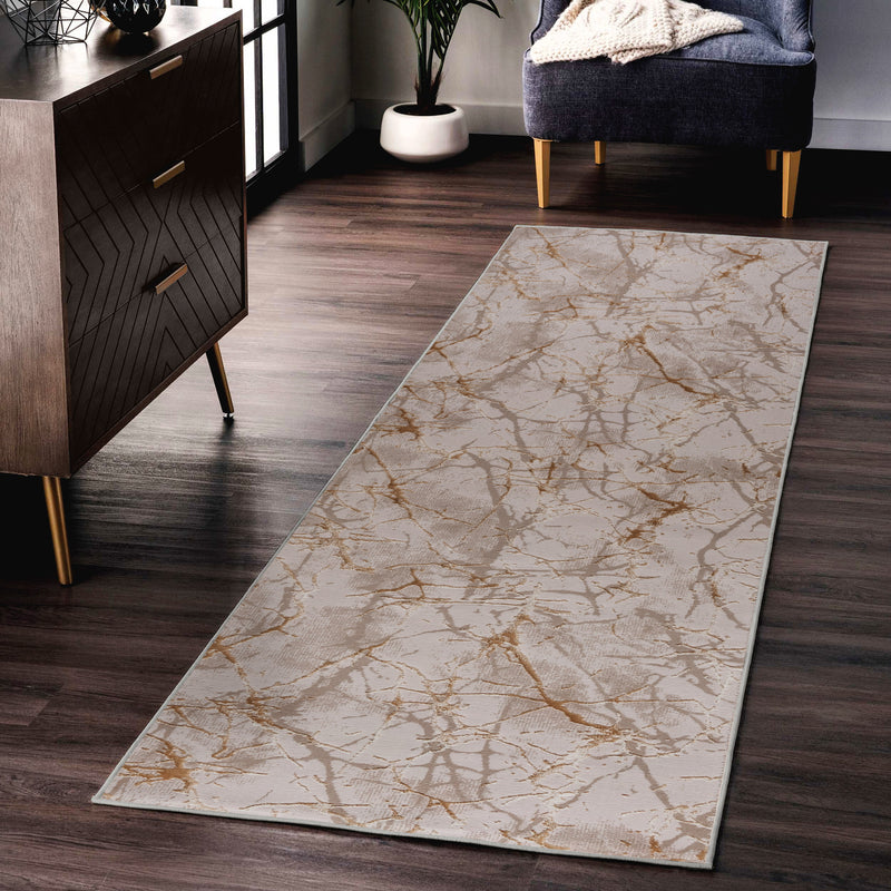 Sehrazat LEXA 3000 Cream Exquisite designer carpet in beige cream for sophisticated interiors